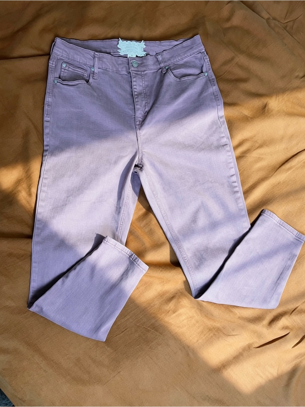Altar'd State Mauve Pink Stretch Skinny Jeans🌸